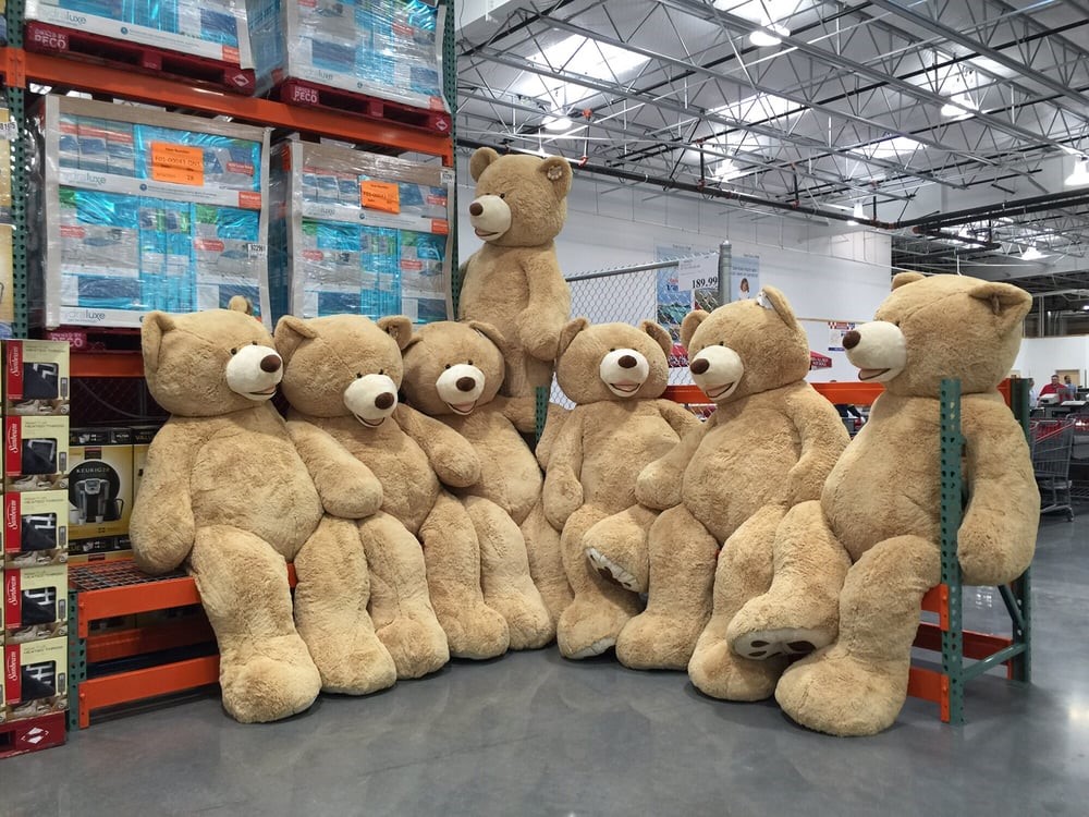 Army of plush bears